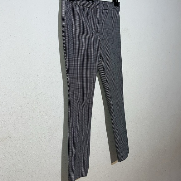 Theory Womens Black Cream Houndstooth Classy Fit Skinny Pants Size 00 - Picture 4 of 15
